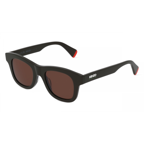 Kenzo KZ40158I Unisex-Sonnenbrille Vollrand Eckig Kunststoff-Gestell, grün