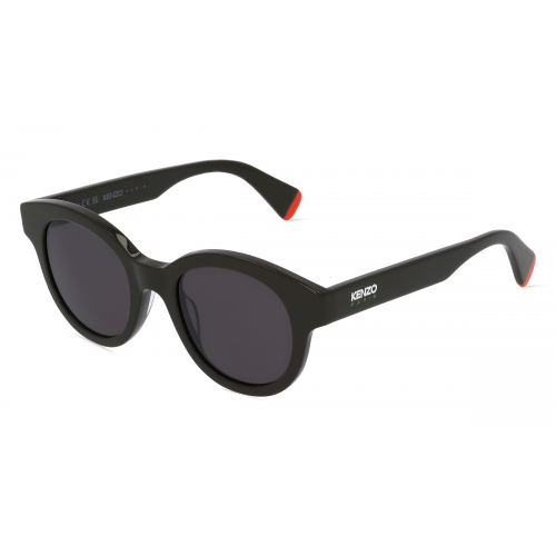 Kenzo KZ40160I Unisex-Sonnenbrille Vollrand Panto Kunststoff-Gestell, grün