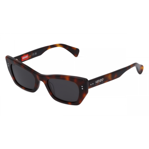 Kenzo KZ40162I Damen-Sonnenbrille Vollrand Cateye Acetat-Gestell, braun