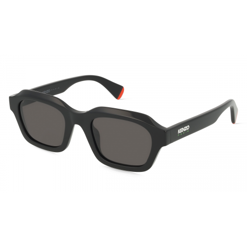 Kenzo KZ40175I Herren-Sonnenbrille Vollrand Eckig Kunststoff-Gestell, Schwarz