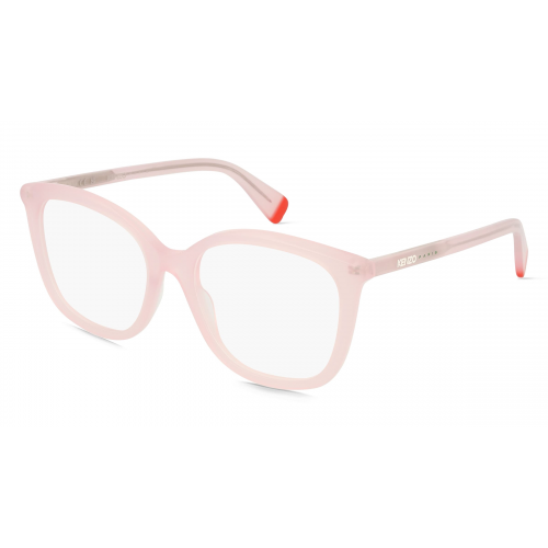 Kenzo KZ50202I Damen-Brille inkl. Gläser Vollrand Eckig Kunststoff-Gestell 55mm/18mm/145mm, pink