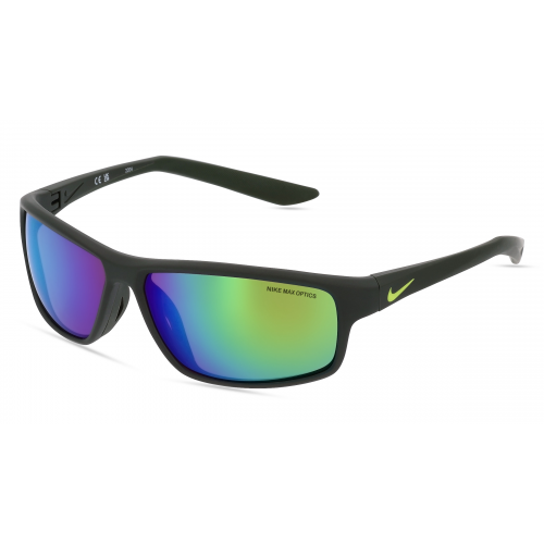 Nike RABID 22 M DV2153 Unisex-Sonnenbrille Vollrand Eckig Kunststoff-Gestell, grau