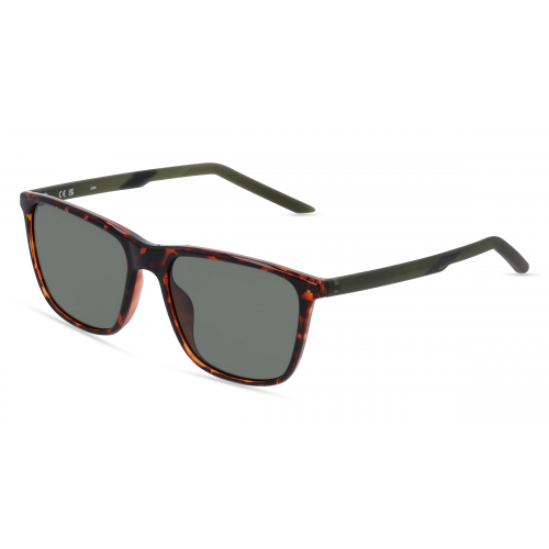 Nike STATE DV2290 Herren-Sonnenbrille Vollrand Eckig Kunststoff-Gestell, braun