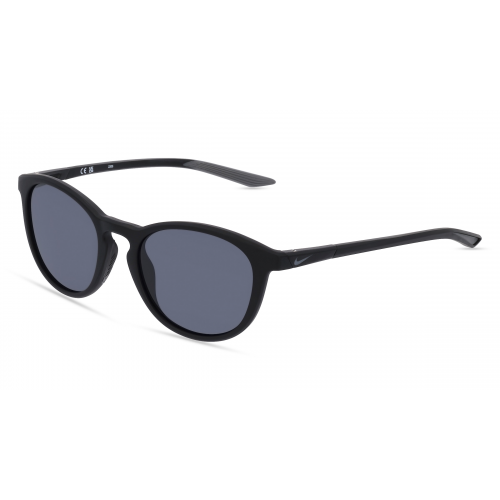 Nike EVOLUTION DZ7360 Unisex-Sonnenbrille Vollrand Panto Kunststoff-Gestell, schwarz