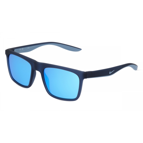 Nike CHAK M DZ7373 Unisex-Sonnenbrille Vollrand Eckig Kunststoff-Gestell, blau