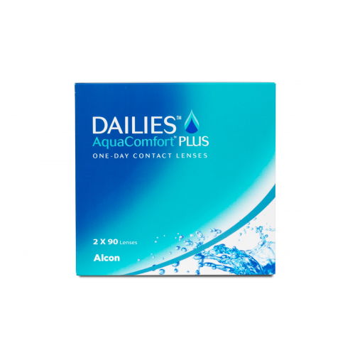 Alcon Dailies AquaComfort Plus (180er Packung) Tageslinsen (-2.75 dpt & BC 8.7)