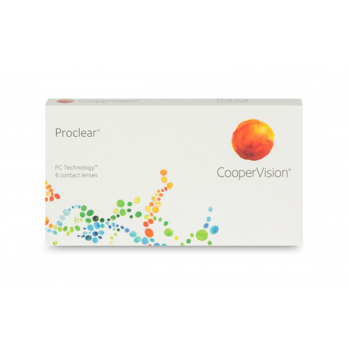 CooperVision Proclear (6er Packung) Monatslinsen (-10 dpt & BC 8.6)