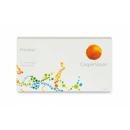 CooperVision Proclear (3er Packung) Monatslinsen (0.5 dpt & BC 8.6)