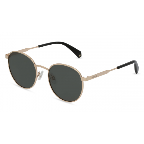 Polaroid PLD 2053/S Unisex-Sonnenbrille Vollrand Oval Metall-Gestell, Gold