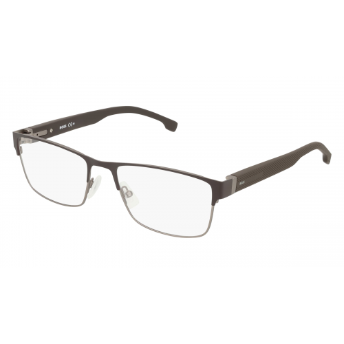 Boss 1040 Herren-Brille inkl. Gläser Vollrand Eckig Metall-Gestell 57mm/18mm/145mm, braun