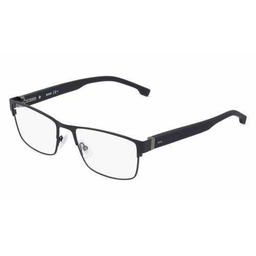 Boss 1040 Herren-Brille inkl. Gläser Vollrand Eckig Metall-Gestell 57mm/18mm/145mm, grau