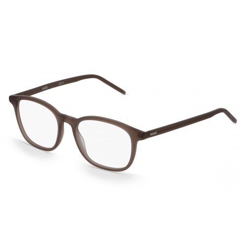 Hugo HG 1024 Herren-Brille inkl. Gläser Vollrand Eckig Acetat-Gestell 51mm/18mm/145mm, braun