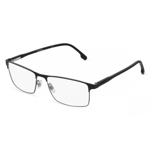 Carrera 226 Herren-Brille inkl. Gläser Vollrand Eckig Metall-Gestell 56mm/17mm/145mm, grau