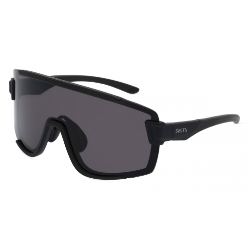 Smith WILDCAT Unisex-Sonnenbrille Vollrand Monoscheibe Kunststoff-Gestell, schwarz