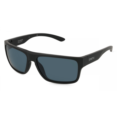 Smith SOUNDTRACK Unisex-Sonnenbrille Vollrand Eckig Kunststoff-Gestell, schwarz