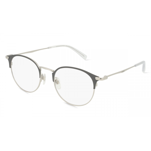 Levi's LV5008 Herren-Brille inkl. Gläser Vollrand Panto Metall-Gestell 50mm/20mm/145mm, grau