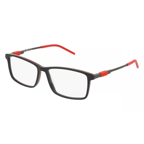 Hugo HG 1102 Herren-Brille inkl. Gläser Vollrand Eckig Acetat-Gestell 54mm/15mm/145mm, schwarz