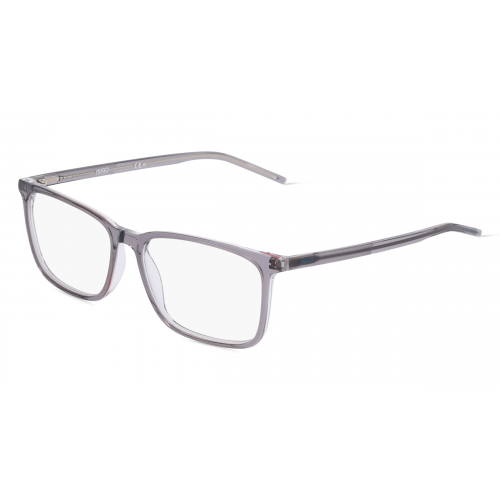 Hugo HG 1097 Herren-Brille inkl. Gläser Vollrand Eckig Acetat-Gestell 55mm/16mm/145mm, transparent