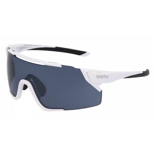 Smith ATTACK MAG MTB Unisex-Sonnenbrille Randlos Monoscheibe Kunststoff-Gestell, weiß