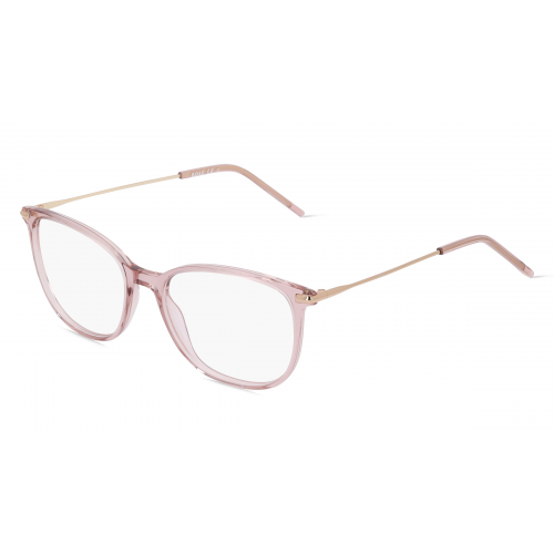 Boss 1275 Damen-Brille inkl. Gläser Vollrand Oval Acetat-Gestell 53mm/17mm/145mm, pink