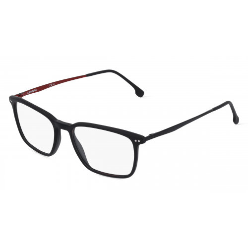 Carrera 8859 Herren-Brille inkl. Gläser Vollrand Eckig Acetat-Gestell 54mm/17mm/145mm, schwarz