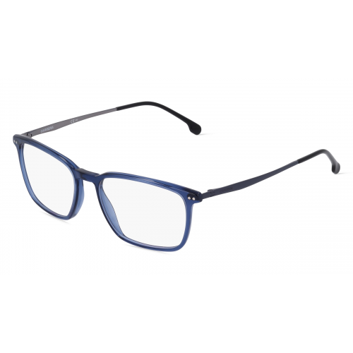 Carrera 8859 Herren-Brille inkl. Gläser Vollrand Eckig Acetat-Gestell 54mm/17mm/145mm, blau