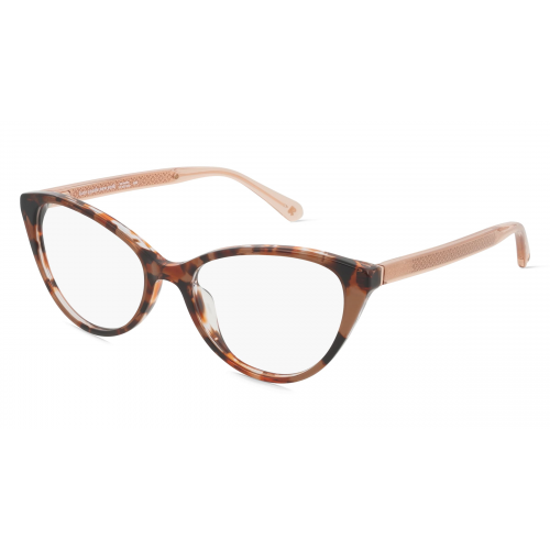 Kate Spade NOVALEE Damen-Brille inkl. Gläser Vollrand Butterfly Acetat-Gestell 52mm/17mm/140mm, braun