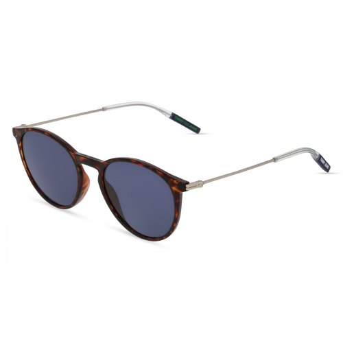 Tommy Hilfiger TJ 0057/S Unisex-Sonnenbrille Vollrand Panto Kunststoff-Gestell, braun