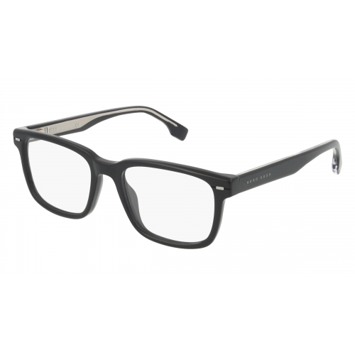 Boss 1320 Herren-Brille inkl. Gläser Vollrand Eckig Acetat-Gestell 52mm/18mm/145mm, schwarz