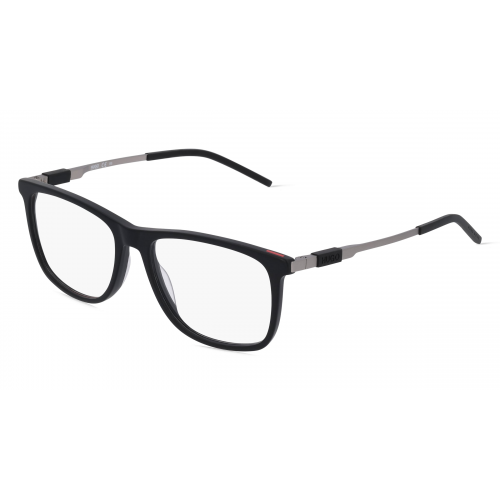 Hugo HG 1153 Herren-Brille inkl. Gläser Vollrand Eckig Acetat-Gestell 56mm/17mm/145mm, schwarz