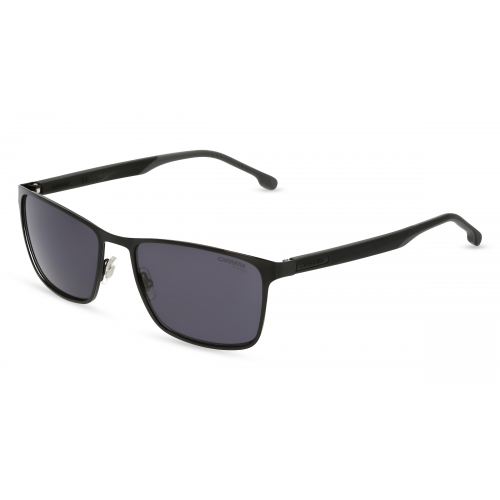 Carrera 8048/S Herren-Sonnenbrille Vollrand Eckig Metall-Gestell, schwarz