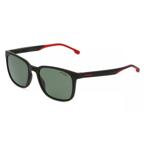 Carrera 8046/S Herren-Sonnenbrille Vollrand Eckig Kunststoff-Gestell, schwarz