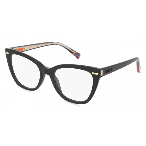 Missoni 0072 Damen-Brille inkl. Gläser Vollrand Cateye Acetat-Gestell 52mm/19mm/145mm, schwarz