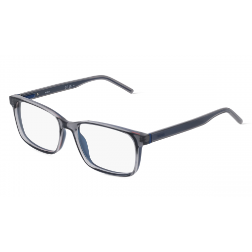 Hugo HG 1163 Herren-Brille inkl. Gläser Vollrand Eckig Kunststoff-Gestell 55mm/17mm/145mm, blau