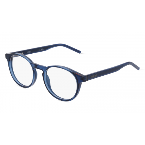 Hugo HG 1164 Herren-Brille inkl. Gläser Vollrand Panto Kunststoff-Gestell 51mm/20mm/145mm, transparent