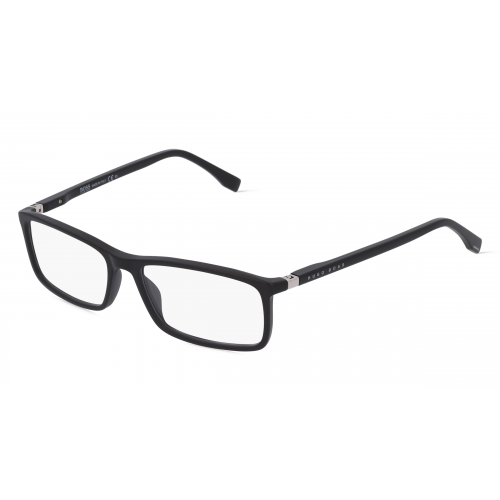 Boss 0680/IT Herren-Brille inkl. Gläser Vollrand Eckig Acetat-Gestell 55mm/16mm/145mm, grau