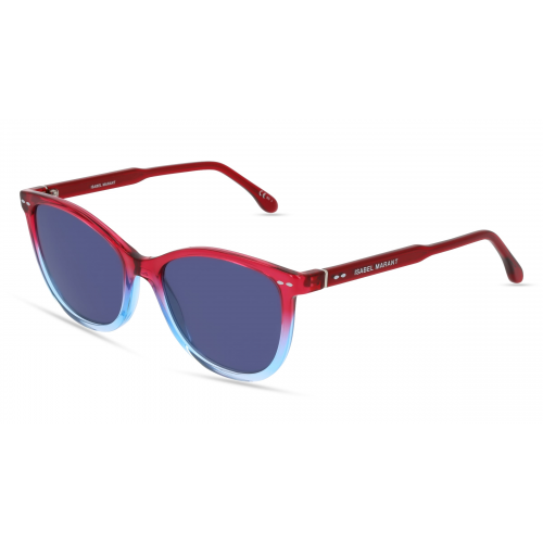 Isabel Marant IM 0078/S Damen-Sonnenbrille Vollrand Butterfly Acetat-Gestell, pink