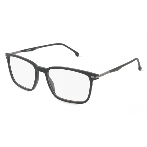 Carrera 283 Herren-Brille inkl. Gläser Vollrand Eckig Acetat-Gestell 54mm/17mm/145mm, schwarz