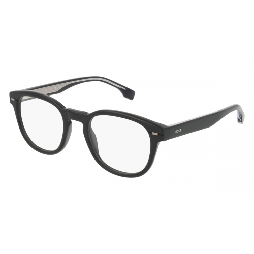 Boss 1384 Herren-Brille inkl. Gläser Vollrand Eckig Acetat-Gestell 49mm/21mm/145mm, schwarz