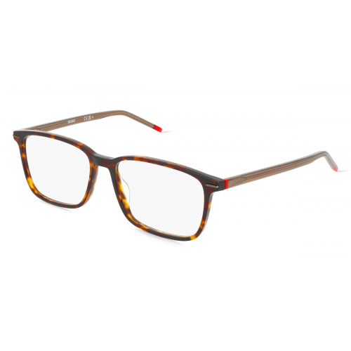 Hugo HG 1172 Herren-Brille inkl. Gläser Vollrand Rechteckig Acetat-Gestell 56mm/16mm/145mm, braun