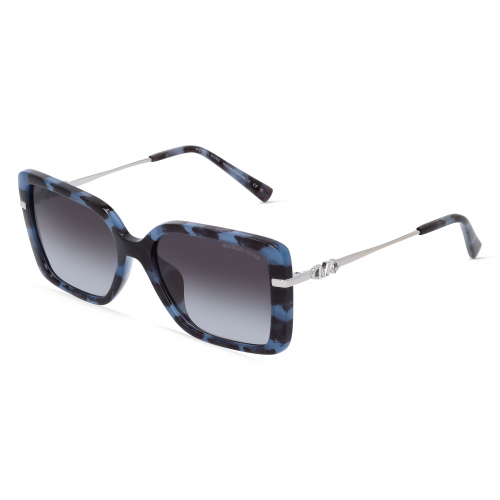 Michael Kors MK2174U Damen-Sonnenbrille Vollrand Butterfly Kunststoff-Gestell, braun