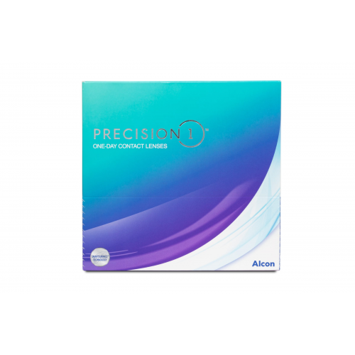 Alcon Precision 1 (90er Packung) Tageslinsen (-0.75 dpt & BC 8.3) mit UV-Schutz