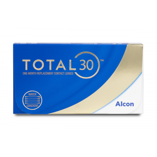 Alcon Total 30 (3er Packung) Monatslinsen (8 dpt & BC 8.4) mit UV-Schutz