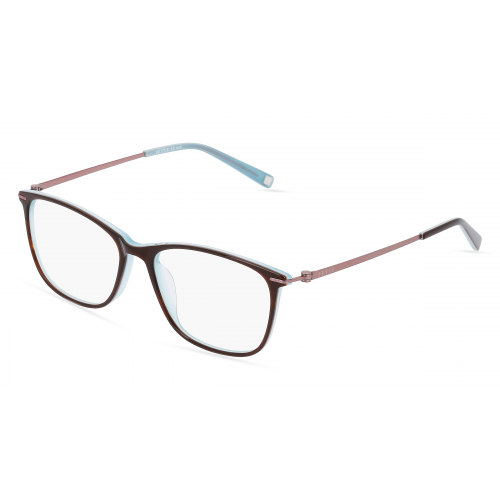 Jette 7835 Damen-Brille inkl. Gläser Vollrand Eckig Kunststoff-Gestell 52mm/15mm/135mm, braun