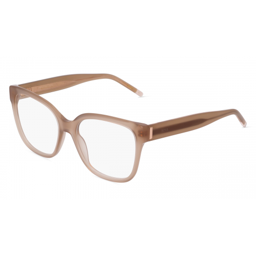 Boss 1456 Damen-Brille inkl. Gläser Vollrand Butterfly Acetat-Gestell 54mm/17mm/145mm, gelb