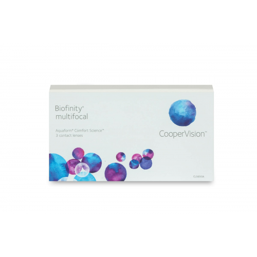 CooperVision Biofinity Multifocal N (3er Packung) Monatslinsen (0.25 dpt, Addition 1.00 & BC 8.6)