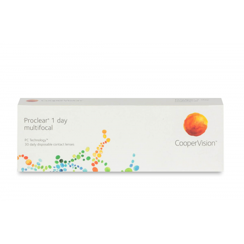 CooperVision Proclear 1 day Multifocal (30er Packung) Tageslinsen (0.25 dpt, Addition Universal (0,00 - 0,00) & BC 8.7)