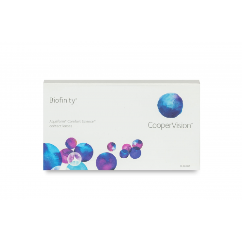 CooperVision Biofinity (3er Packung) Monatslinsen (-0.25 dpt & BC 8.6)