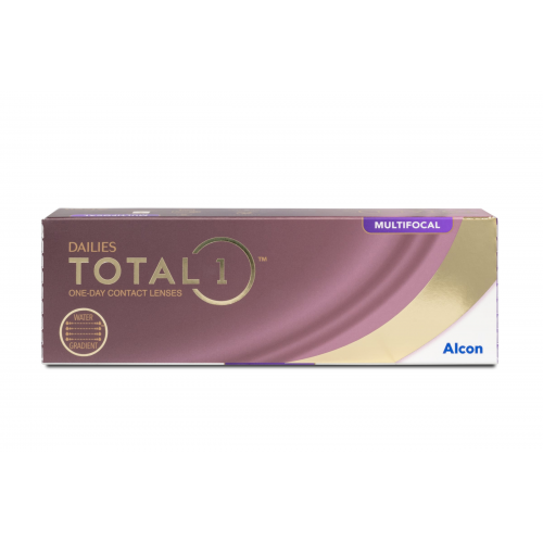 Alcon Dailies Total 1 Multifocal (30er Packung) Tageslinsen (-5.75 dpt, Addition Low (0,50 - 1,25) & BC 8.5)