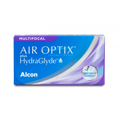 Alcon Air Optix plus HydraGlyde Multifocal (6er Packung) Monatslinsen (5.75 dpt, Addition High (2,25 - 3,00) & BC 8.6)